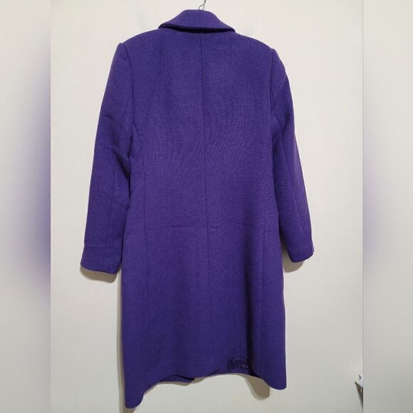 House of Harlow 1960 Women's Purple Woolblend Peacoat Sz Small NWT - Picture 6 of 11